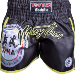 Fighter Top Ten IFMA Shorts Patchara - 18512 - Black