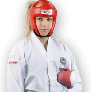 Fighter Top Ten ITF Assistant Instructor 1st-3rd Dan Deluxe White Dobok