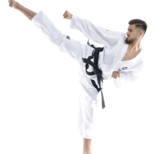 Fighter Top Ten ITF Assistant Instructor Uniform - White/Black 16772-1