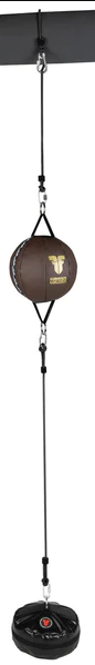 Fighters Punch Ball with Base MF-PRO - Brown/Gold - Image 6