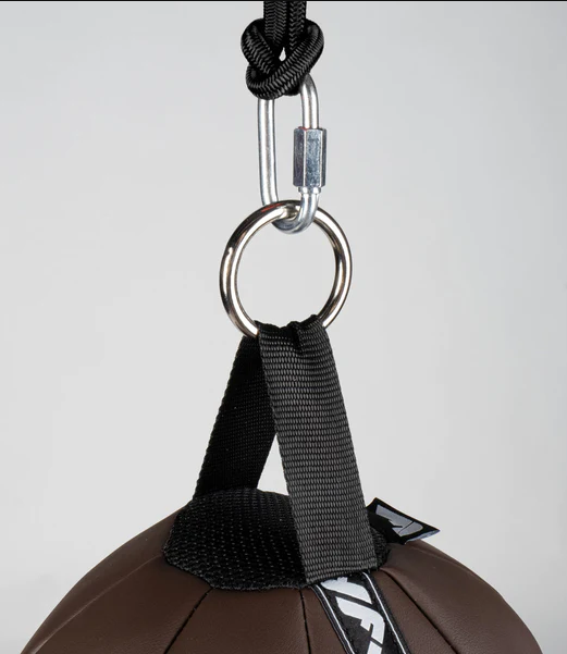 Fighters Punch Ball with Base MF-PRO - Brown/Gold - Image 2