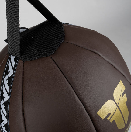 Fighters Punch Ball with Base MF-PRO - Brown/Gold - Image 3
