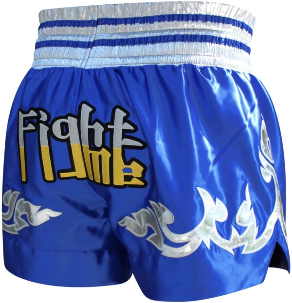 RDX Fire Satin Muay Thai Shorts - Image 2