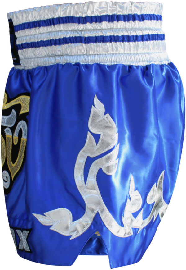 RDX Fire Satin Muay Thai Shorts - Image 4