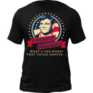 Torque Forrest For President T-Shirt - Black