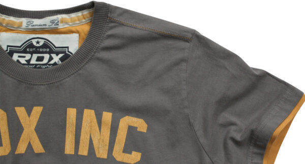 RDX Clima-lite Cotton Fossil T-Shirt - Image 4