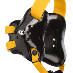 Cliff Keen Fusion Wrestling Headgear - Black/Gold