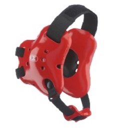 Cliff Keen Fusion Wrestling Headgear - Scarlet/Black