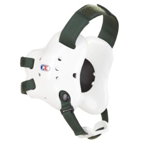 Cliff Keen Fusion Wrestling Headgear - White/Dark Green