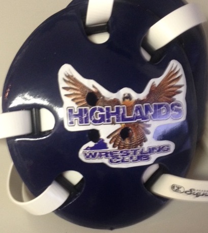 HWC Cliff Keen E58 Signature Headgear - Navy - Image 2