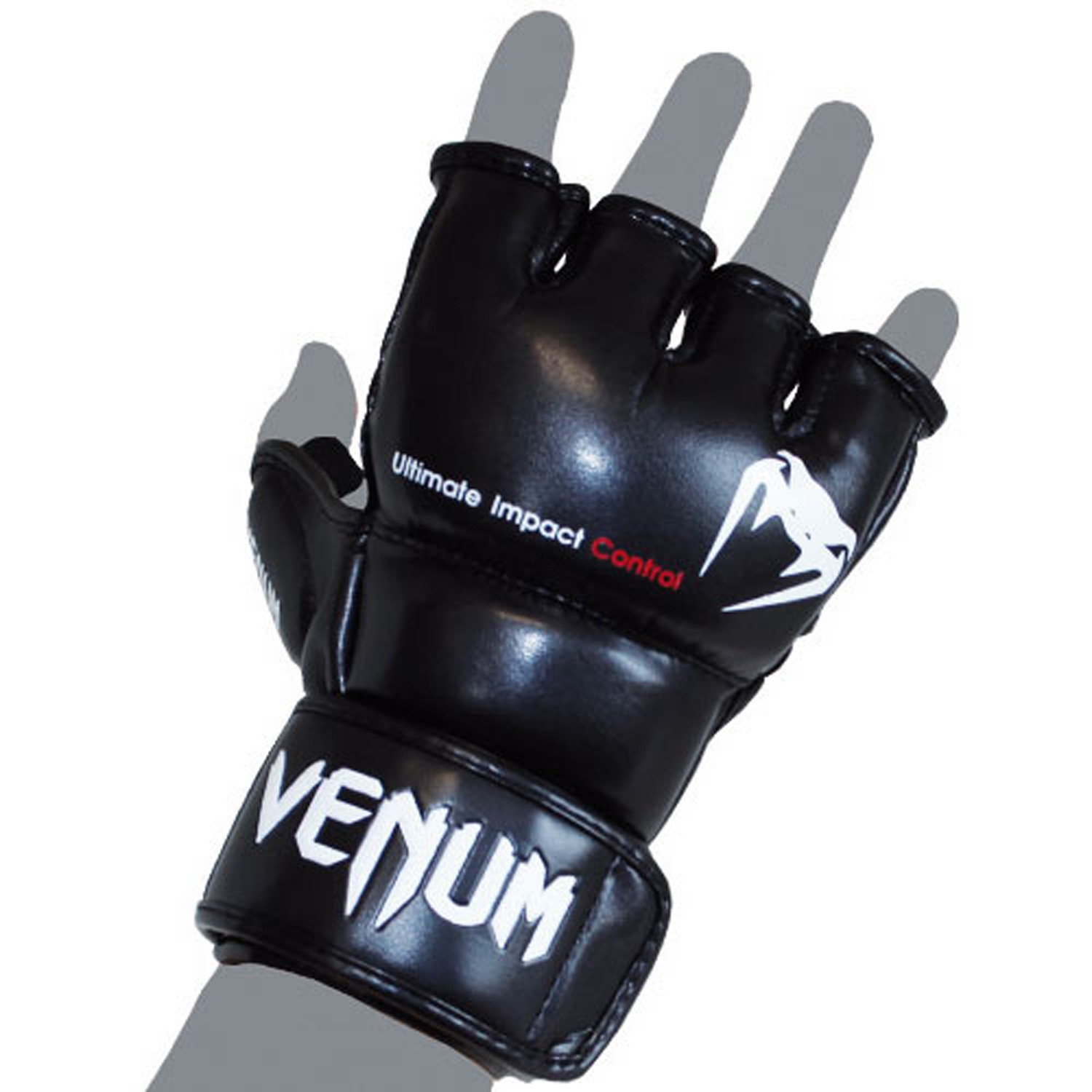 Venum Impact MMA Gloves - Skintex Leather - Image 4