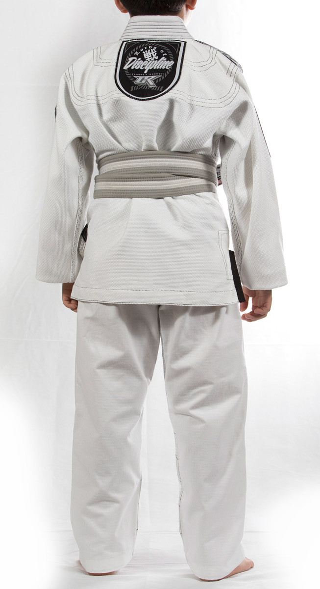 Contract Killer Discipline Kid's Gi - White - Image 4