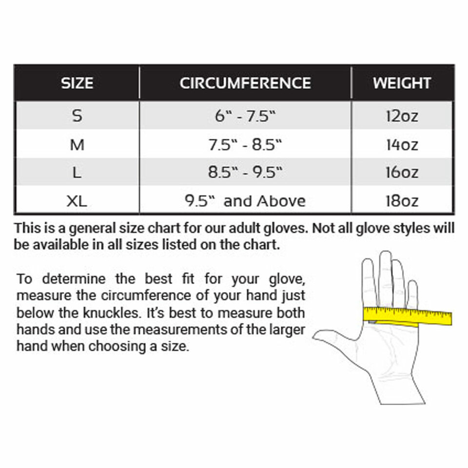 RevGear Real Leather Punching Bag Gloves - Image 8