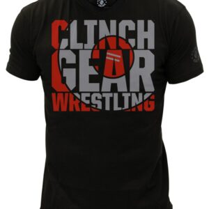Clinch Gear Wrestling Mat Tee - Black