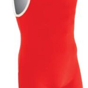 Matman Youth Nylon Singlet - Red