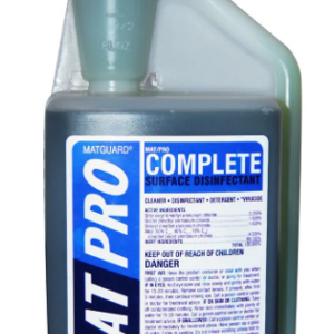 MatPRO® by Matguard E-Z POUR Concentrated Mat Cleaner and Disinfectant - 32 oz.