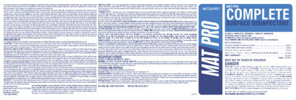 MatPRO® Concentrated Mat Cleaner and Disinfectant 1 Gallon - Image 2