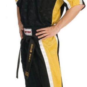 Fighter Top Ten Mesh Uniform 1605-G Model - Black/Yellow
