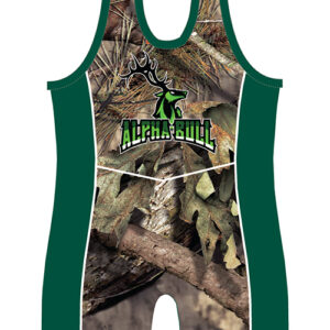 Cliff Keen Metcalf Series Bull Youth Sublimated Wrestling Singlet