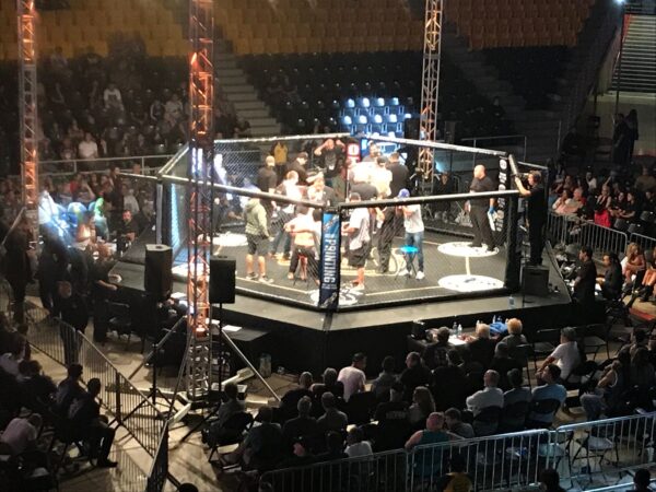 PRO USA Ultimate 30x30 Foot MMA Cage with Catwalk