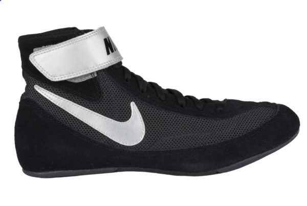 Nike Speedsweep VII Wrestling Shoes-Black/Met Silver - Image 2