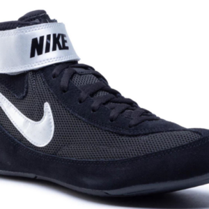Nike Speedsweep VII Wrestling Shoes-Black/Met Silver