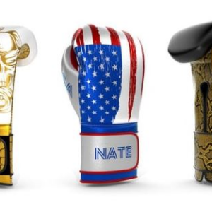 Pro Custom Real Leather Boxing Gloves