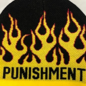 Punishment Athletics Yellow Flame Beanie