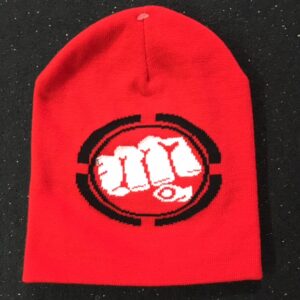 Punishment Athletics Red Brand Beanie