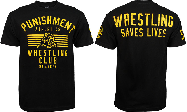 Wrestling Saves Lives T-shirt - Image 2