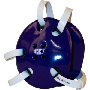 Cliff Keen E58 Signature Wrestling Headgear Purple with White Straps