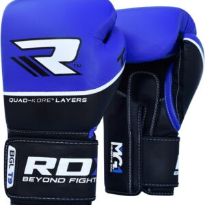 RDX Quad-Kore Leather Training Gloves