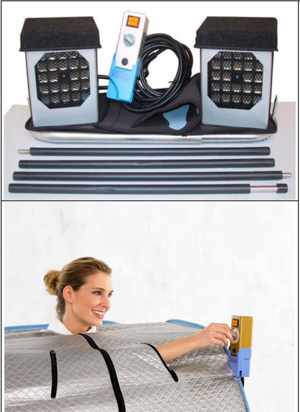 Relax Far Saunas Silver Elite Replacement Tent Only - Image 8