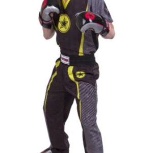 Fighter Top Ten Big Star American Kickboxing Uniform - Black/Yellow