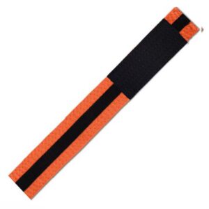 RevGear Brazilian Jiu Jitsu Belt - Orange with Black Stripe