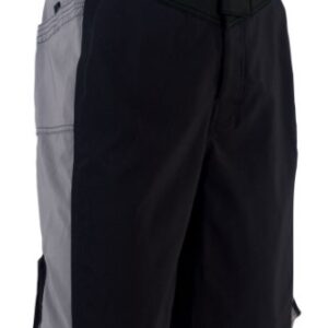 Revgear Spartan Blank MMA Fight Shorts - Black/Gray