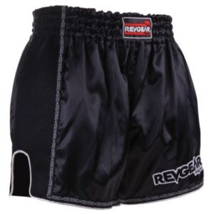 Revgear Thai Original Low Waist Muay Thai Shorts - Black