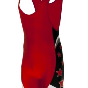 Matman Rio Wrestling Singlet - Red
