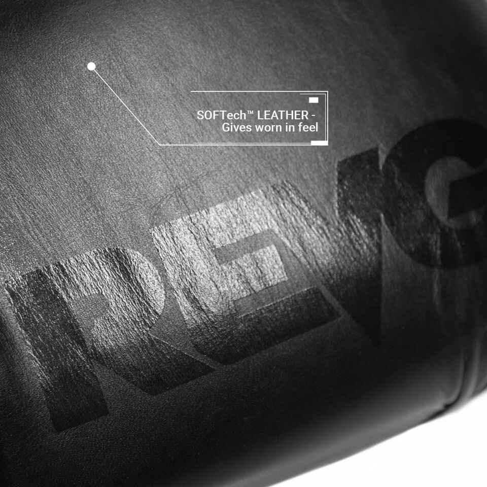 Sentinel S3 Pro Leather Gel Padded Sparring Boxing Gloves - Limited Edition - Black/Black - Image 5