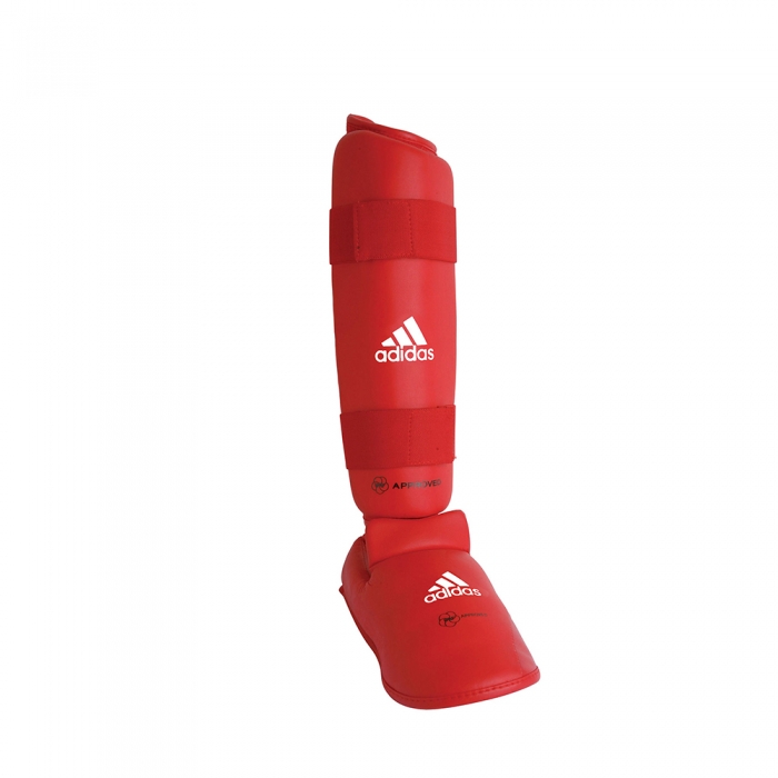 Adidas WKF Shin-N-Step Karate Foot Pads - Image 2