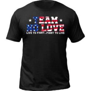 Team No Love American - Black