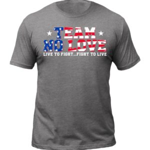 Team No Love American - Gray