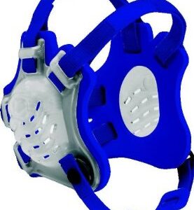 Cliff Keen F5 Tornado Wrestling Headgear - Translucent and Royal Blue