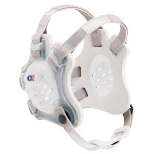 Cliff Keen F5 Tornado Wrestling Headgear - Translucent and White