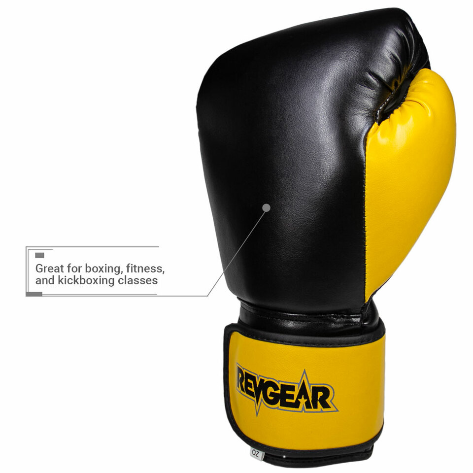 VIP Boxing Gloves - Yellow - Image 2