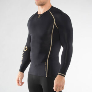 Virus Men's Bioceramic Long Sleeve Compression Top (Au2)
