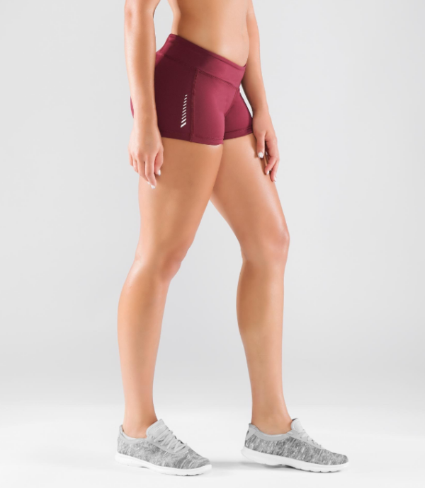 Virus ECO22 STAY COOL DATA TRAINING SHORT-Maroon - Image 2