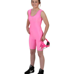 Matman Youth Girl's Heavy Fabric Wrestling Singlet