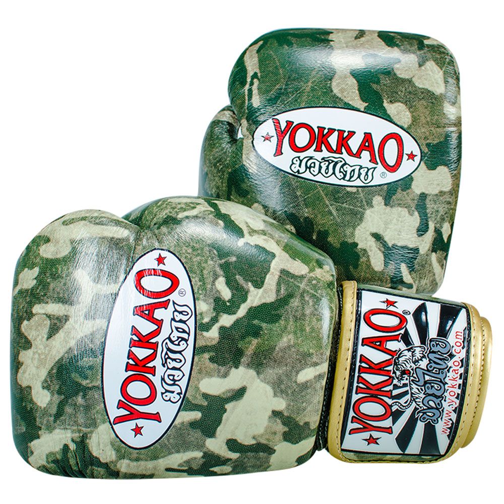 Yokkao Army Muay Thai Kick Boxing Gloves (18 oz.) - Image 2